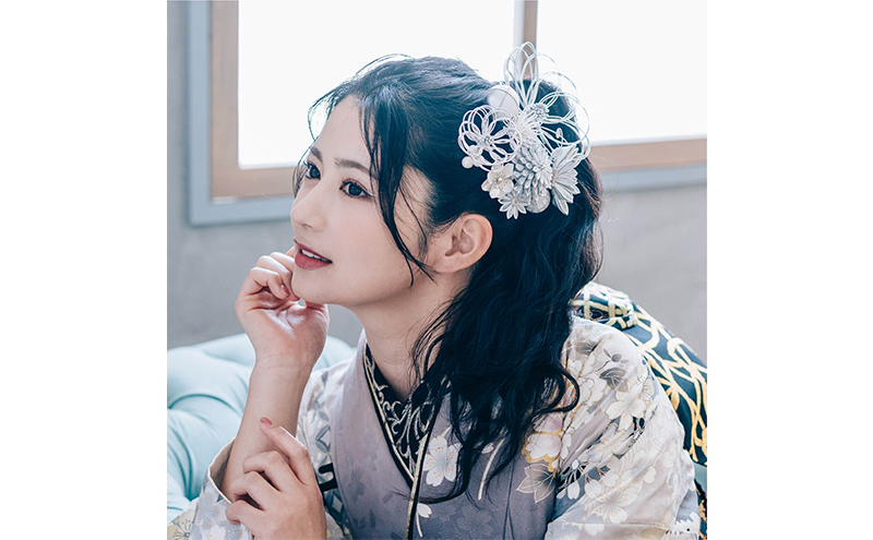 Arenca 麗華爛漫 No.8389 髪飾り かんざし 花 和装 着物 造花飾り ヘアアクセサリー フラワー 卒業式 卒園式 入園式 入学式 成人式 結婚式 東京 墨田区【銀】