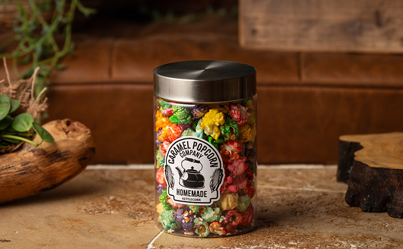 【2個セット】本場アメリカの味！甘塩カラフルケトルコーン！×2 ポップコーン カラフル スイーツ 菓子 かわいい おしゃれ プレゼント ギフト 大田区 東京都