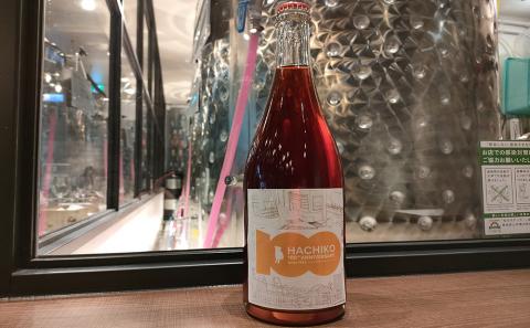 渋谷ワイナリー東京醸造・ハチ公生誕100周年オリジナルラベルワイン1本