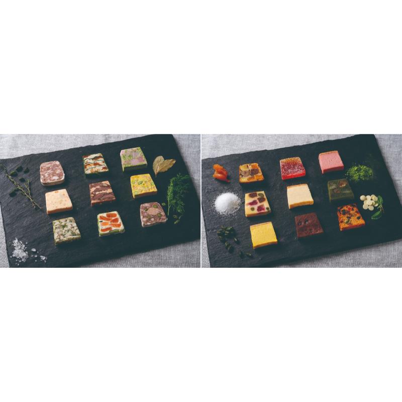 ラボンヌテリーヌ プティ・テリーヌコレクション2セット組（オードブル、スウィーツ）