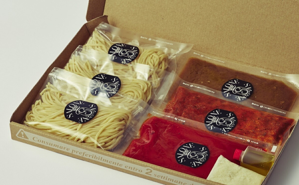 サローネグループ特製パスタソース＆オリジナル麺セット【022005】