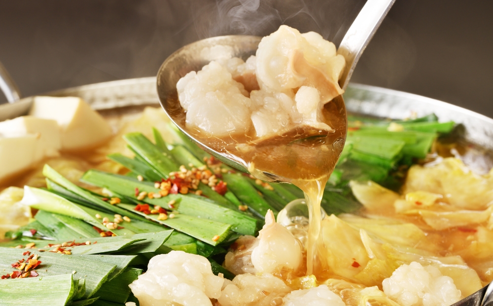 お汐井王道の和牛醤油のもつ鍋セット2～3人前