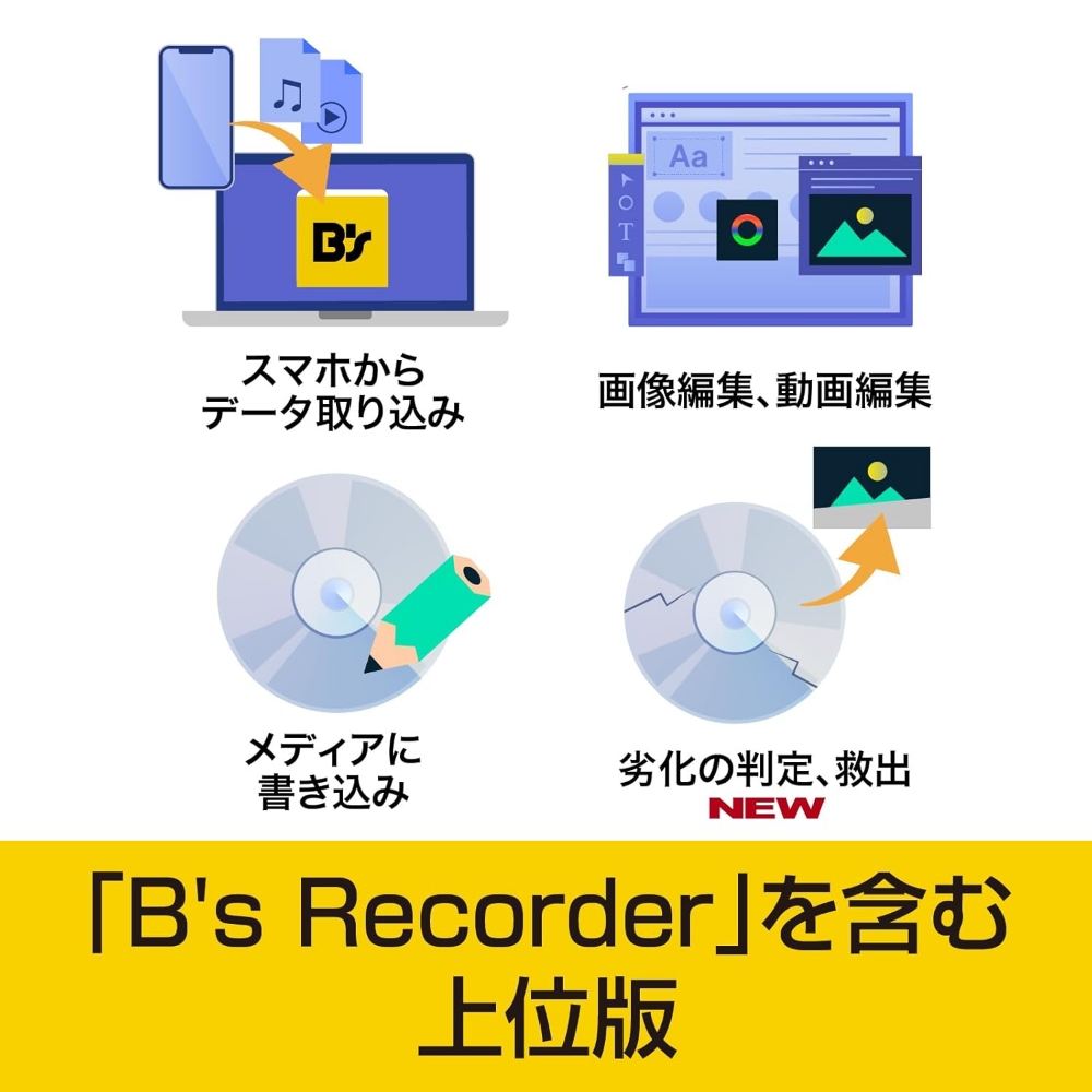 ディスク作成ソフト B's Recorder GOLD【166009】