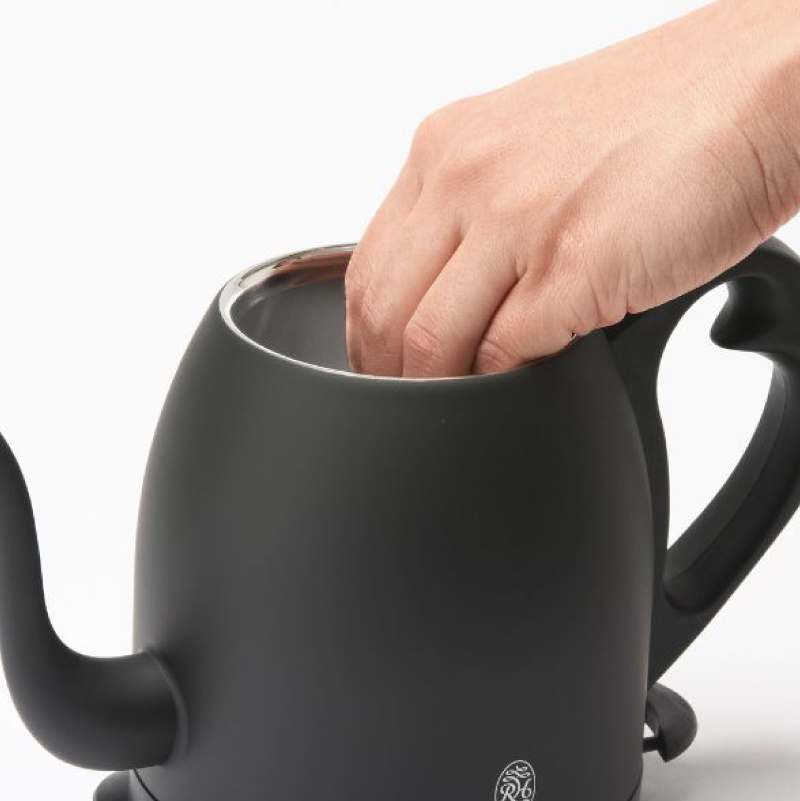 〈Russell Hobbs〉 カフェケトル　0.8　マットブラック 【223004】
