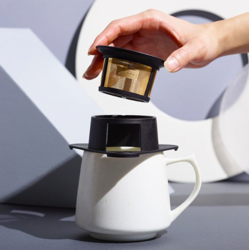 〈Cores〉シングルカップゴールドフィルター  【223006】