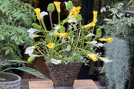 [kanon]【店頭受取・都内近郊配達 限定】フルオーダーのフラワ－アレンジメント