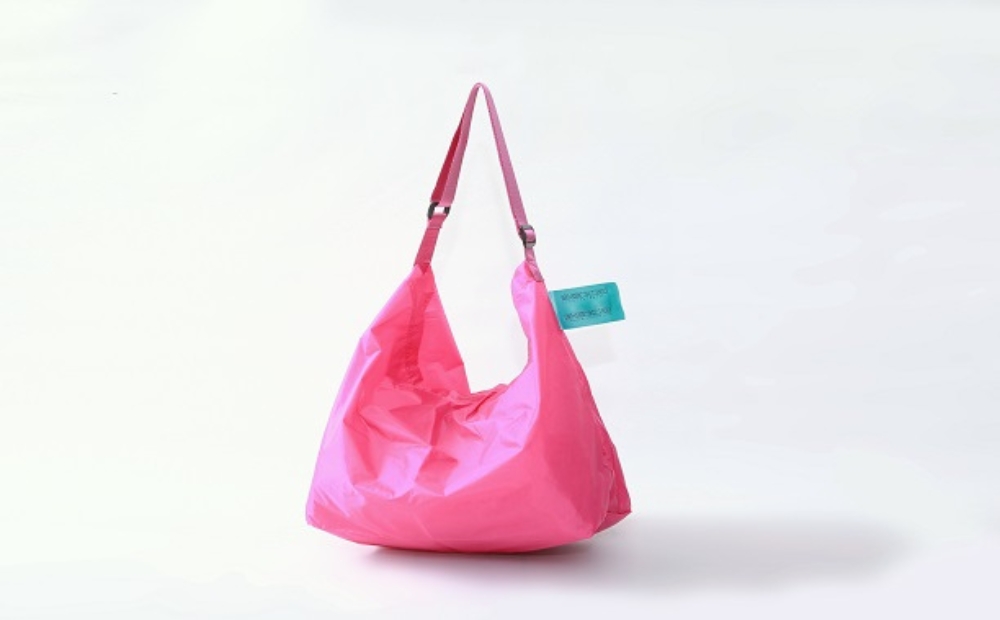 ショルダーエコバッグ 渋谷区公認スーベニアSHIBUKURO（ピンク） ピンク