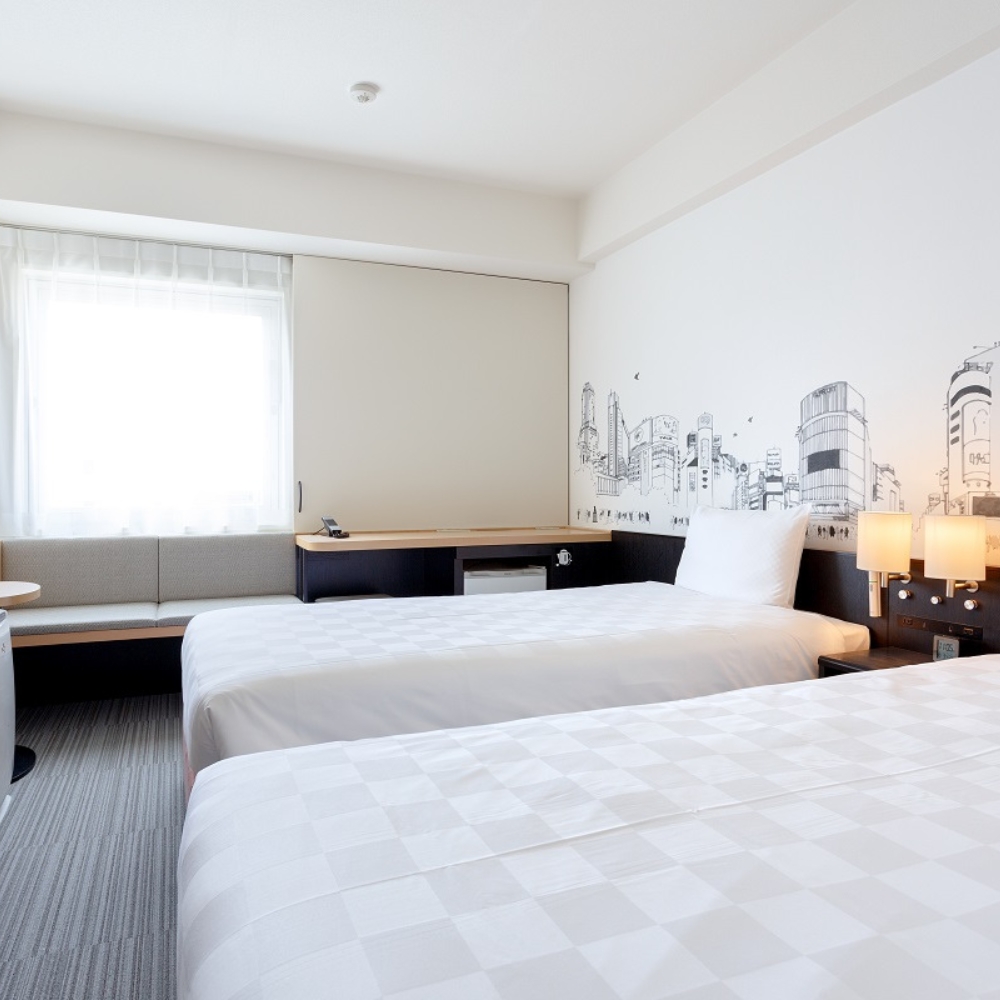 ペアツインご宿泊券（1泊2日）【渋谷東急REIホテル】