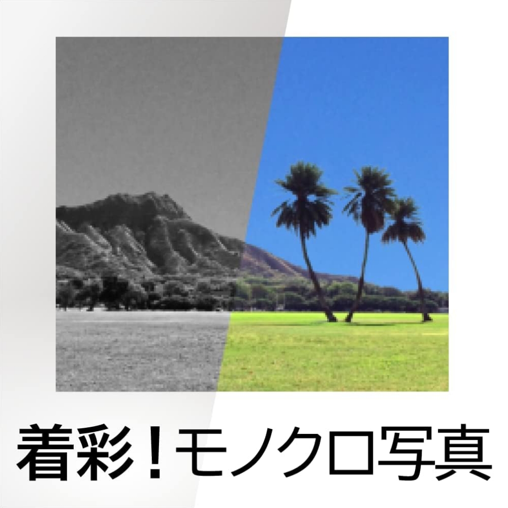 着彩！モノクロ写真 カード版 【166012】
