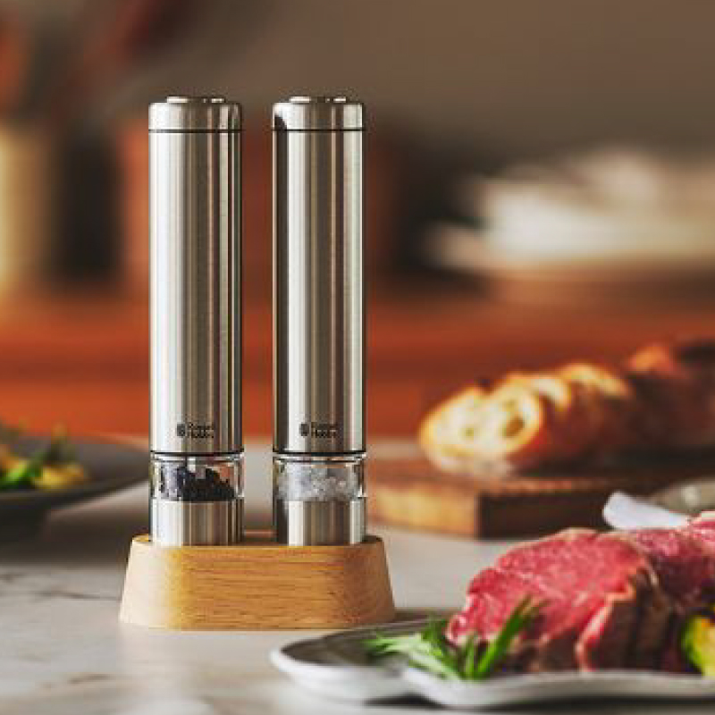 〈Russell Hobbs〉 電動ミル　ソルト&ペッパー　ミニ　シルバー 【223001】