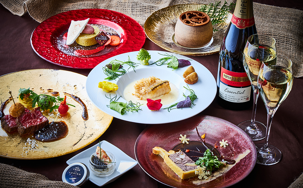 ザ・レギャン・トーキョー 演出系フレンチディナーお食事券（2名様分）