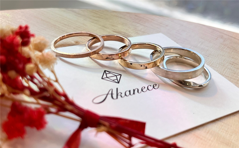 世界にたった一つの指輪を手作り!アカネス東京 指輪制作体験チケット(3,000円分)[156001]