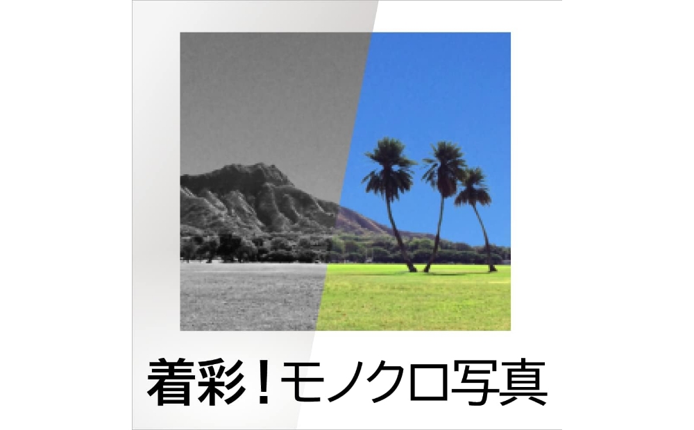 着彩!モノクロ写真 カード版 [166012]