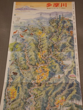 多摩川散策絵図