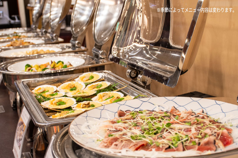 【ホテルコンチネンタル府中】直営農場の食材を楽しむガストロノミーディナーバイキング　お食事券　1名様