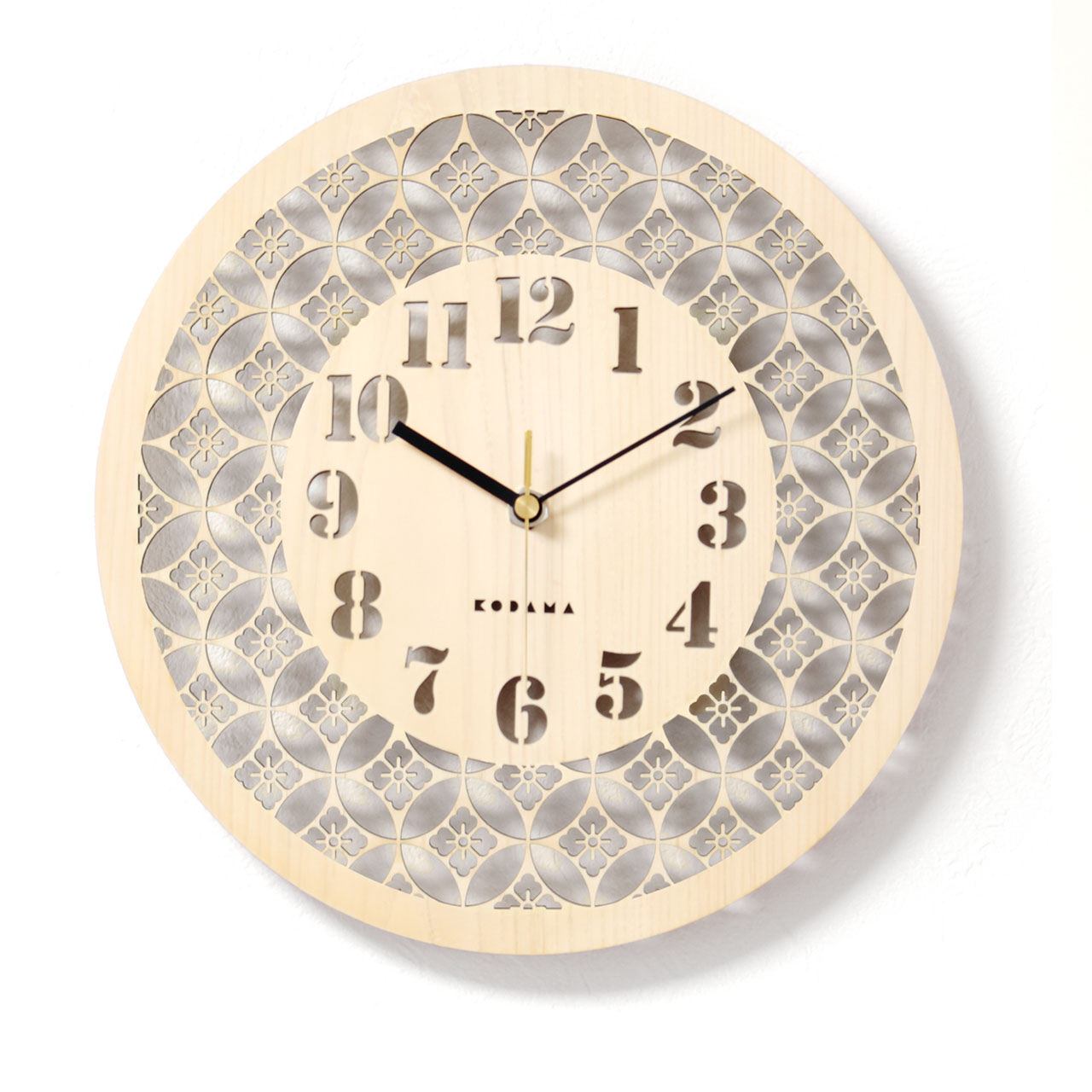 日本時計　巡（じゅん）　【七宝花角】