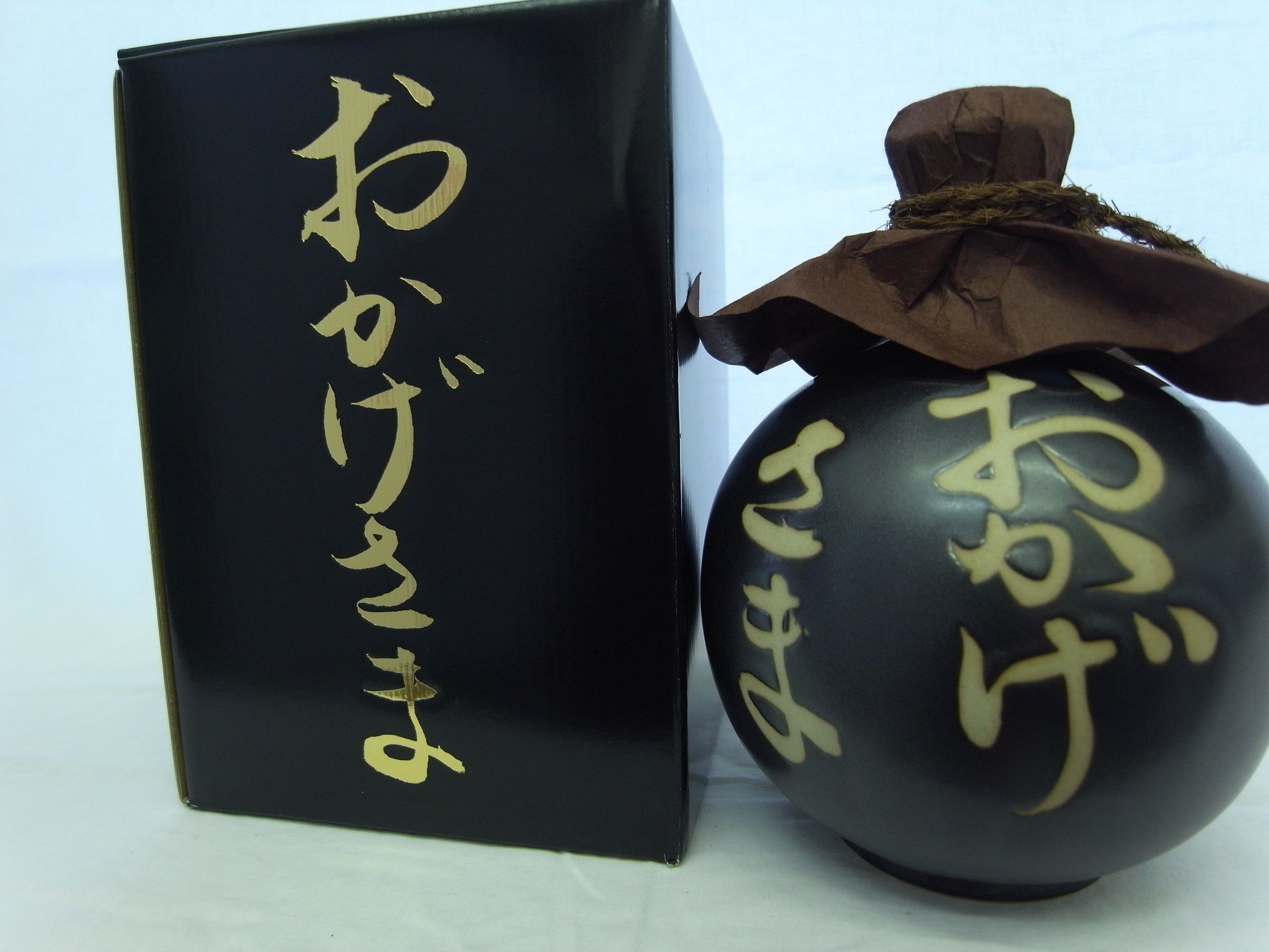 樫樽貯蔵　本格麦焼酎　おかげさま　２５度