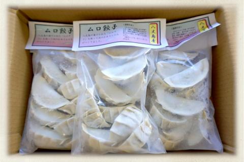 八丈島産ムロアジ入り餃子