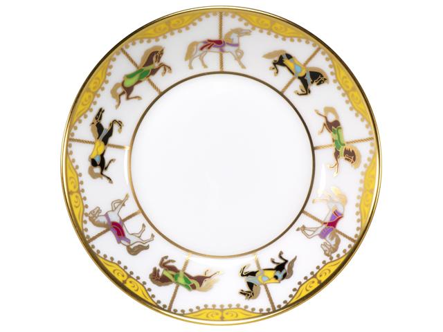 10cmミニディッシュペアセット（うまくゆく）〈大倉陶園〉