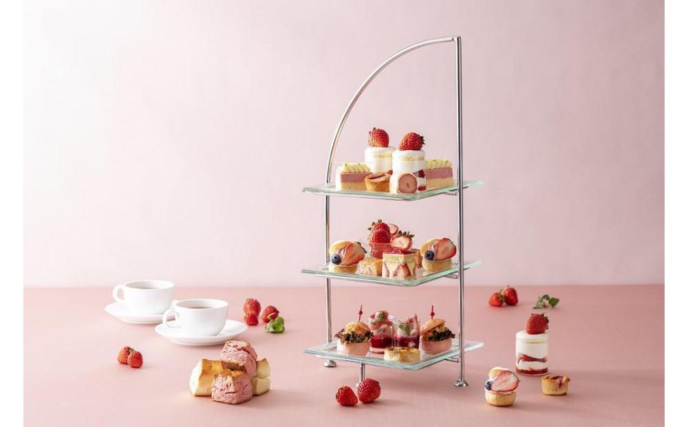 ヨコハマ グランド インターコンチネンタル ホテル ラウンジ＆バー「マリンブルー」アフタヌーンティー ペア利用券｜人気スイーツ体験 女子会 記念日｜神奈川県 横浜市