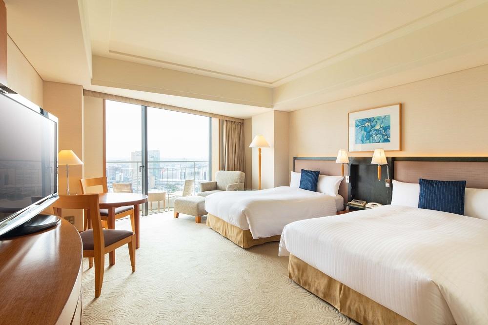 横浜ベイホテル東急　エグゼクティブツインパークビュー　ペアご宿泊券|ホテル＆リゾート ホテル 横浜（フランス料理「クイーン・アリス」ディナー付き）（平日限定）|ホテル＆リゾート ホテル 横浜