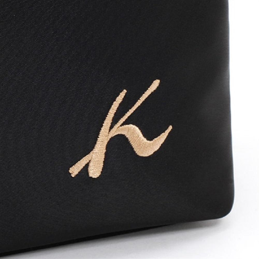 ショルダーバッグ　(R-0702) ブラック/カフェオレ〈キタムラ〉