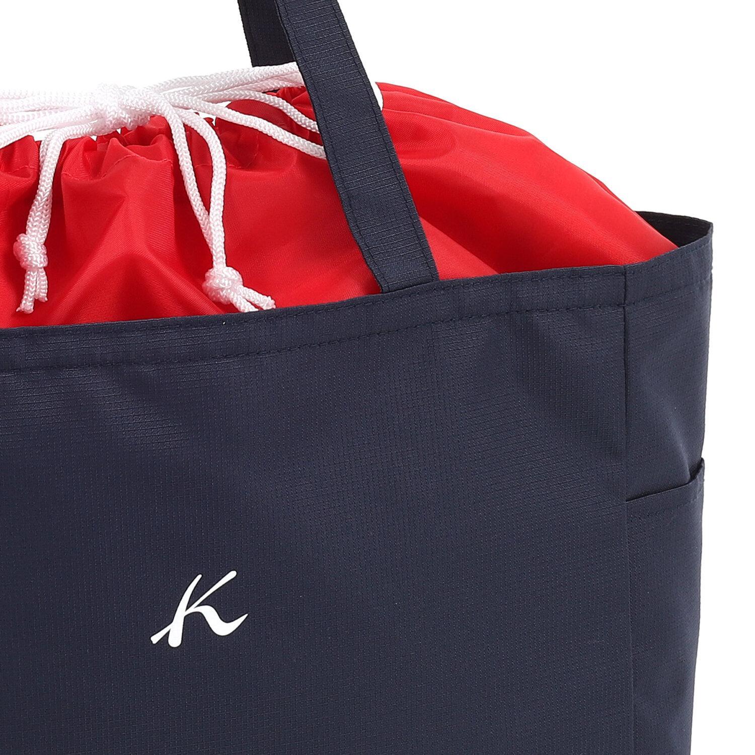 横浜市資源循環局×キタムラ オリジナルマイバッグ(BN0011)ダークブルー 〈キタムラ〉