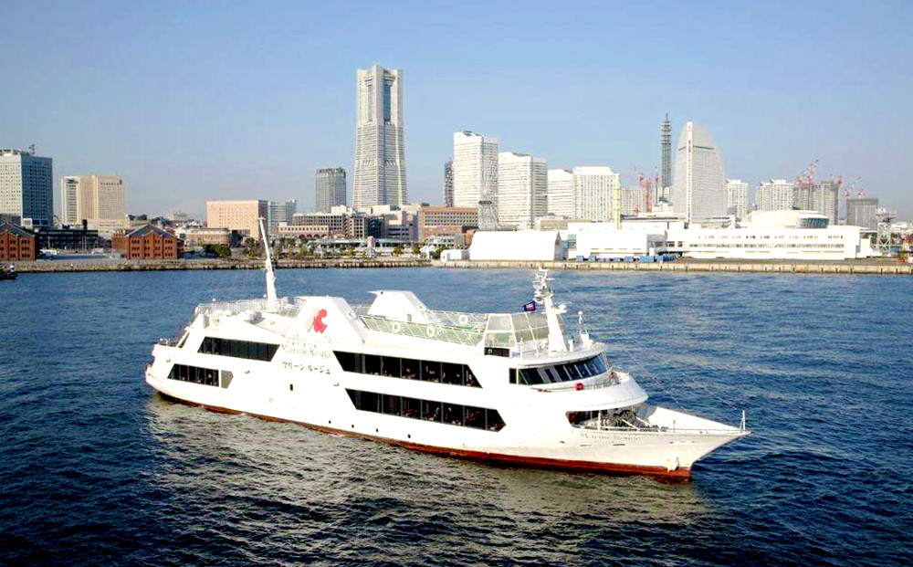 マリーンルージュ 1名様ランチクルーズ｜横浜港 船上 ランチ クルーズチケット 食事付き｜人気 おすすめ 送料無料｜神奈川県 横浜市