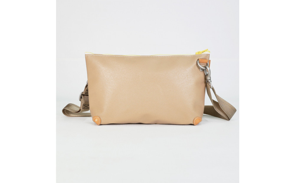 TENT BAG MORGAN.04　防水ショルダーバッグ【ベージュ】