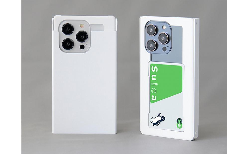 Trick Cover for iPhone14Pro アルミ【白色】