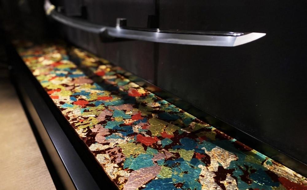 刀箱（箔漆 紅葉）