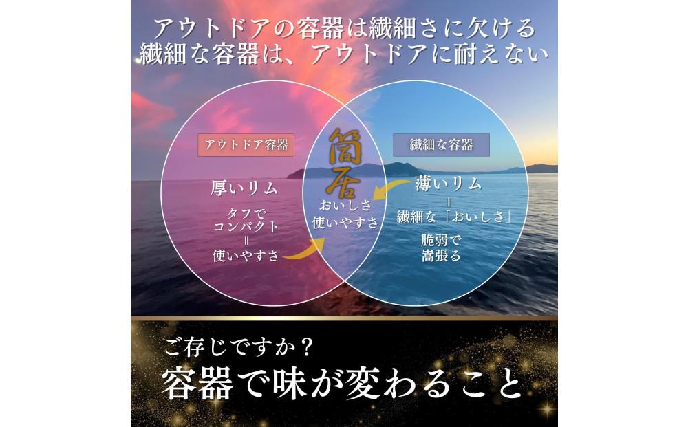 【横浜市】アウトドアワイングラス　筒居　ソロ/１個入