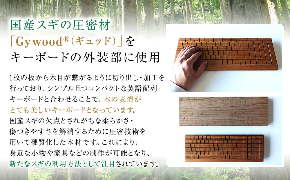 Gywood®　Full Ki-Board Wireless