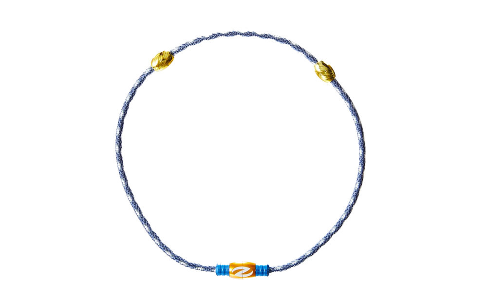 【Mサイズ】ザオラル・リカバリーネックレス　NV/GD | 横浜市 Mサイズ 健康アクセサリー 血行促進 回復力向上 パフォーマンスアップ