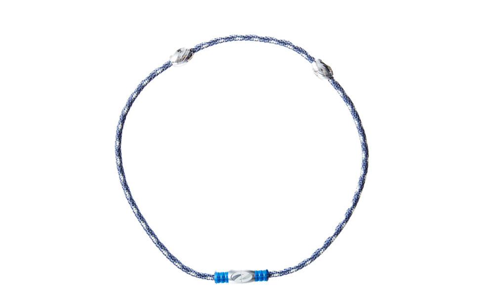 【Lサイズ】ザオラル・リカバリーネックレス　NV/SI | 横浜市 Lサイズ 健康アクセサリー 血行促進 回復力向上 パフォーマンスアップ