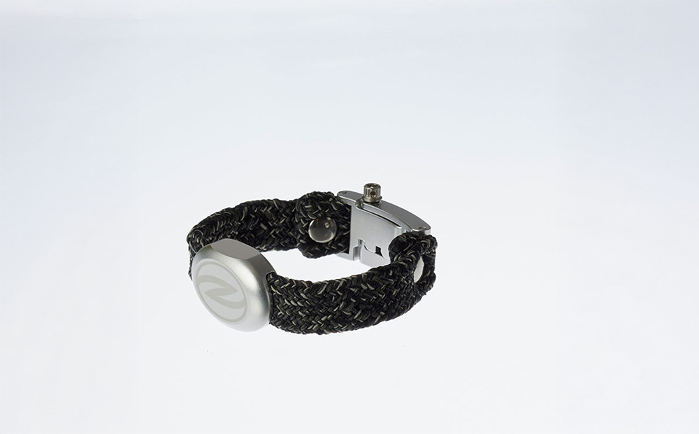 【Size17cm】ザオラル・リカバリーαバンド BK/SI｜横浜市 高機能 ブレスレット アクセサリー