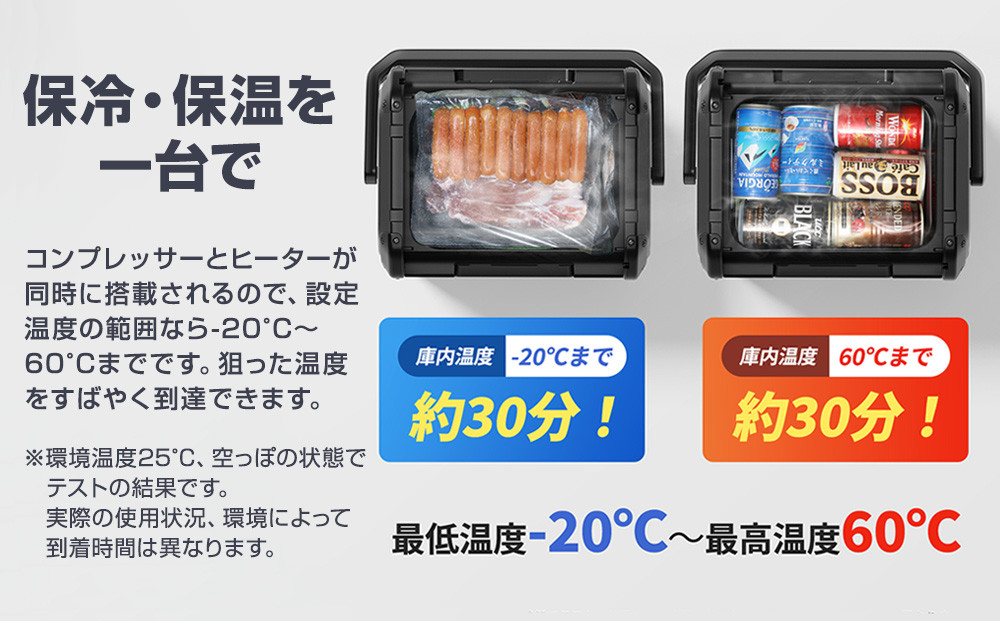 【EENOUR】車載冷蔵庫D10PRO