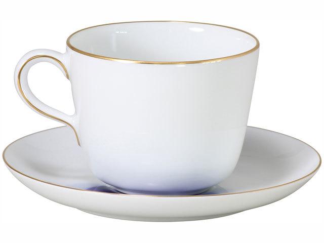 モーニング碗皿＆プレート＆ポリッジボールペアセット（ブルーローズ）〈大倉陶園〉