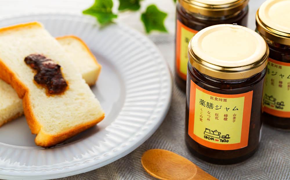 横浜青葉壺中天なつめジャム3本・薬膳ジャム3本