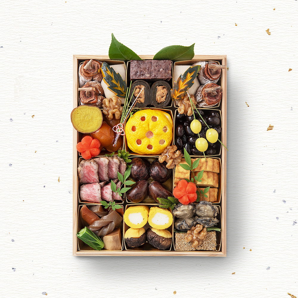 きじま　うみさちおせち　二段重　（3～4人前）