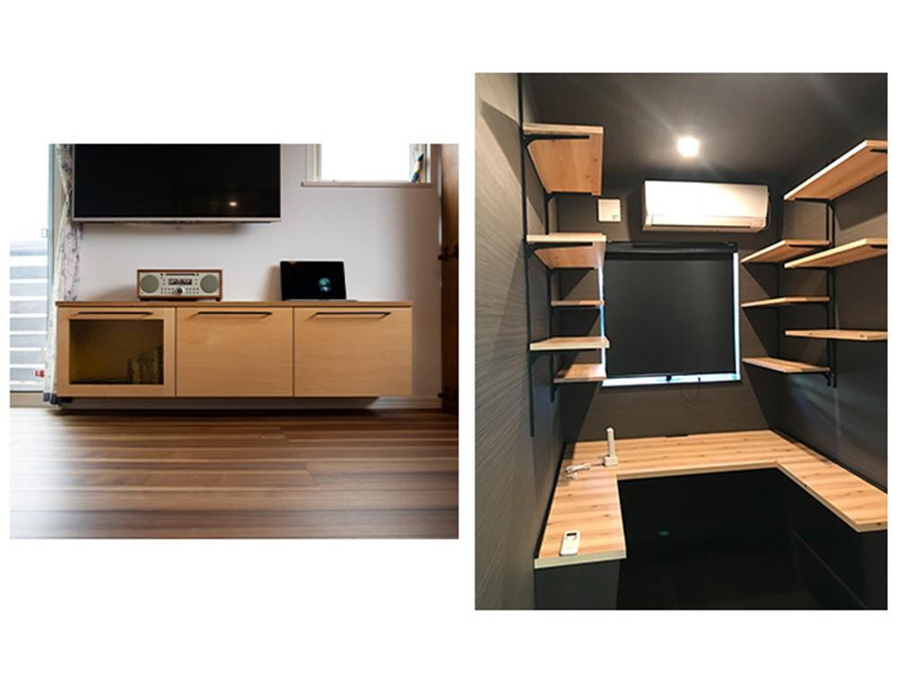 収納家具一式オーダーメイドチケットＡ　１枚