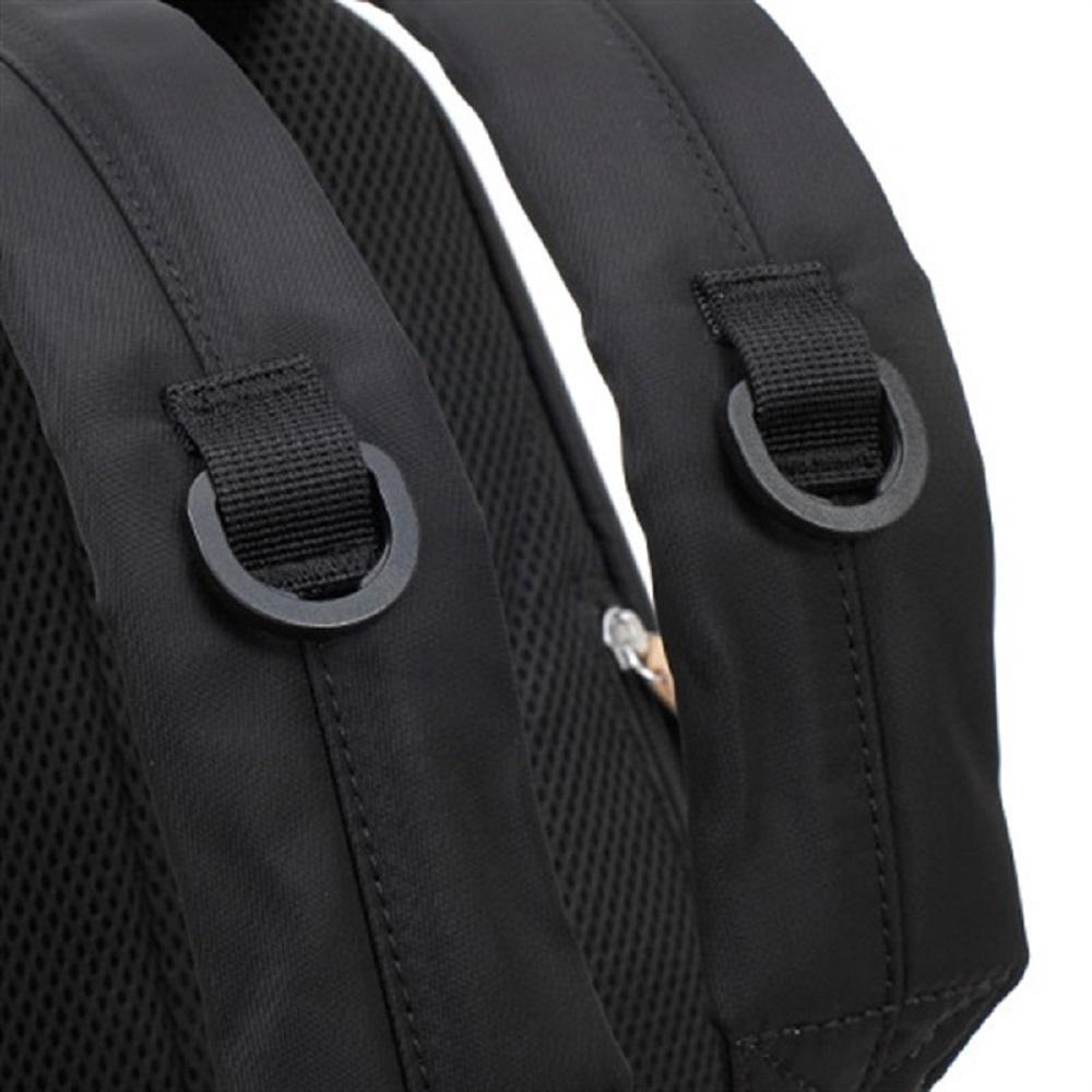 リュック　(R-0711) ブラック/カフェオレ〈キタムラ〉