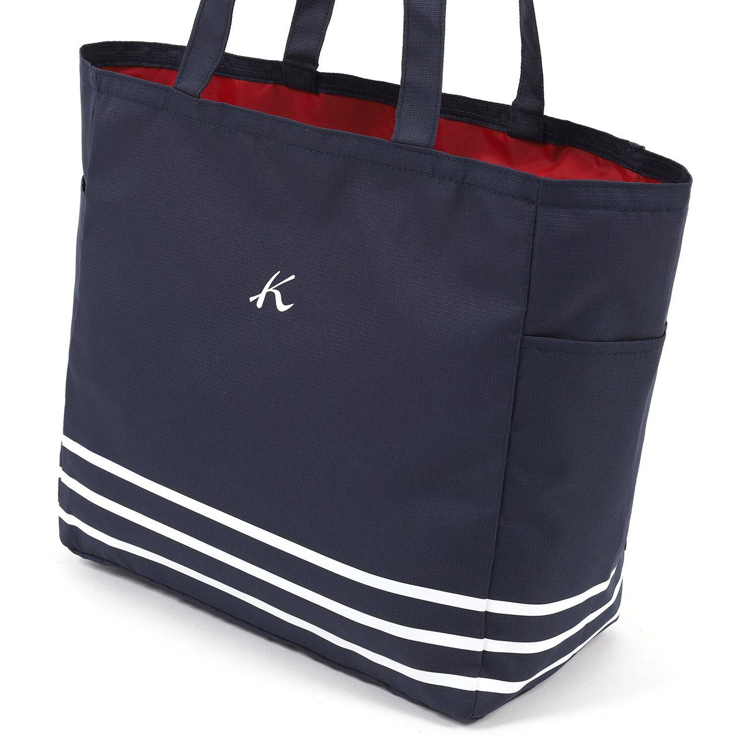 横浜市資源循環局×キタムラ オリジナルマイバッグ(BN0011)ダークブルー 〈キタムラ〉