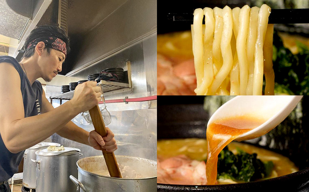 横浜家系ラーメン 一二三家 とんこつ醤油ラーメン4食セット｜麺＆スープ付き お取り寄せ ご当地ラーメン｜人気 おすすめ 送料無料｜神奈川県 横浜市