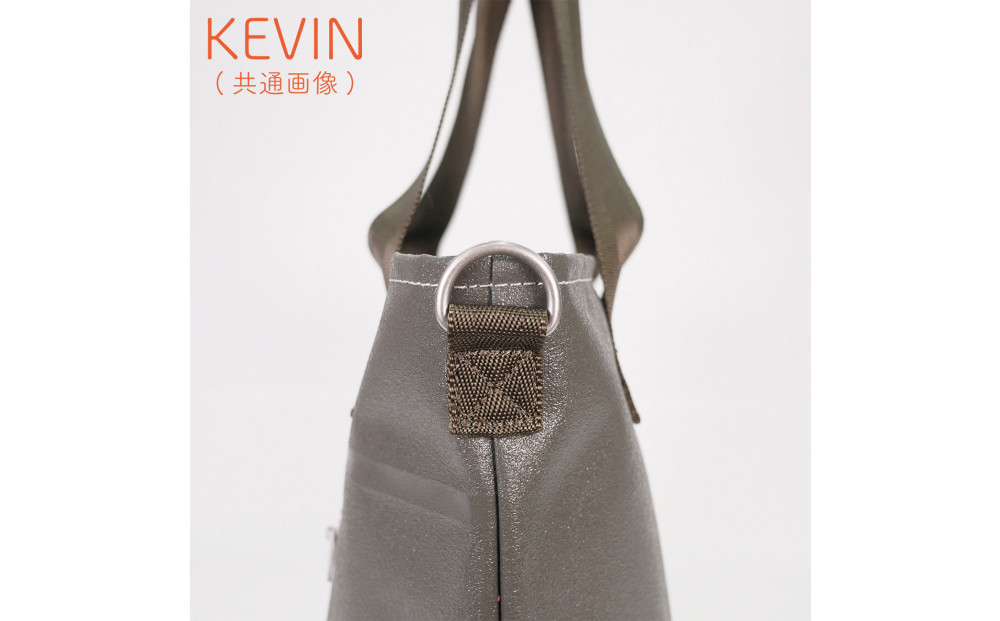 TENT BAG KEVINI.01　防水トートバッグ A4サイズ【ブラック】