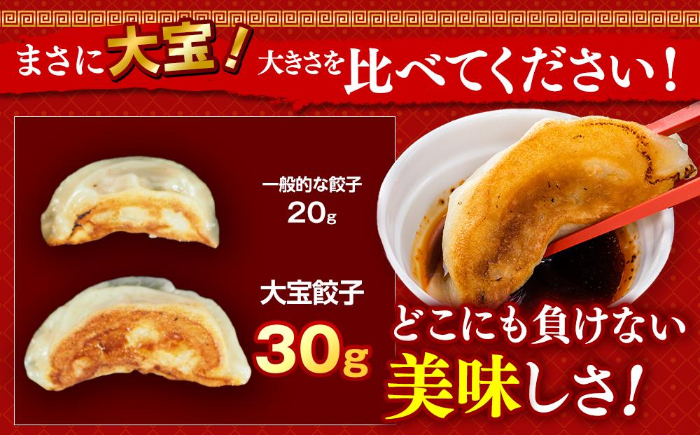 全て国産食材、銘柄豚使用！肉汁あふれる！【横浜大宝餃子】もちもち国産ジャンボ大宝餃子90個（30個×3）老舗餃子メーカー 横浜中華 焼餃子 冷凍餃子 ギョーザ ぎょうざ 大きい 中華 おかず 惣菜 ギフト プレゼント