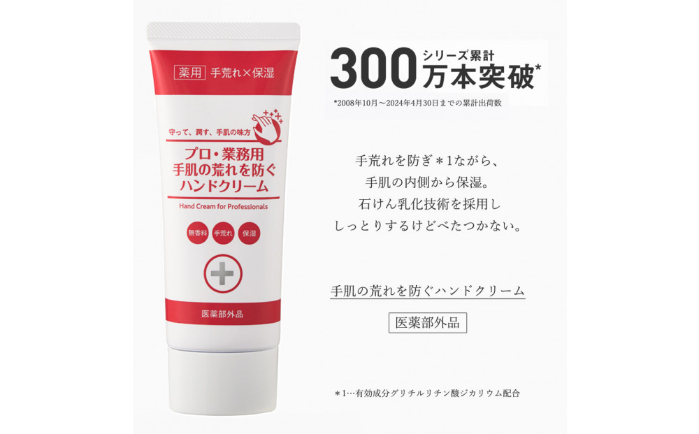 プロ・業務用 手肌の荒れを防ぐハンドクリームN　3個セット