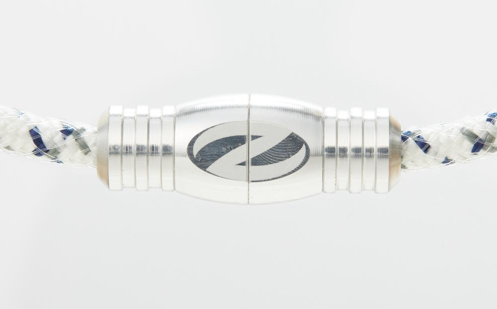 【Sサイズ】ザオラル・リカバリーネックレス　WH/SI｜横浜市 Sサイズ 健康アクセサリー 血行促進 回復力向上 パフォーマンスアップ