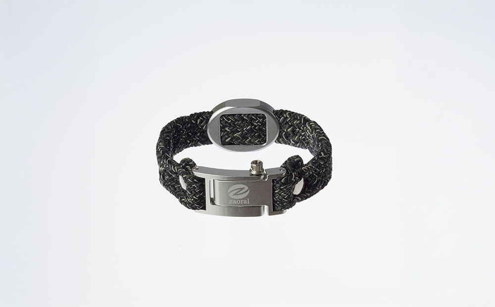 【Size21cm】ザオラル・リカバリーαバンド BK/SI｜横浜市 高機能 ブレスレット アクセサリー