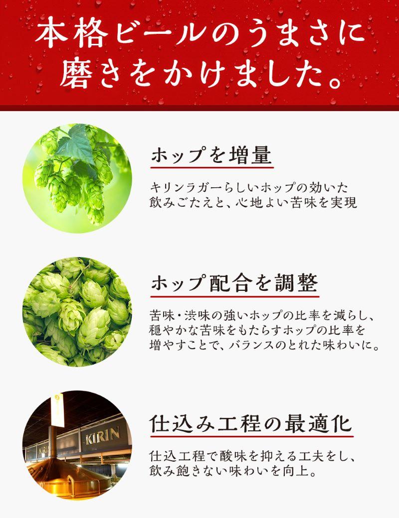 キリンビール キリンラガービール　350ｍｌ１ケース（24本入）（横浜工場製）
